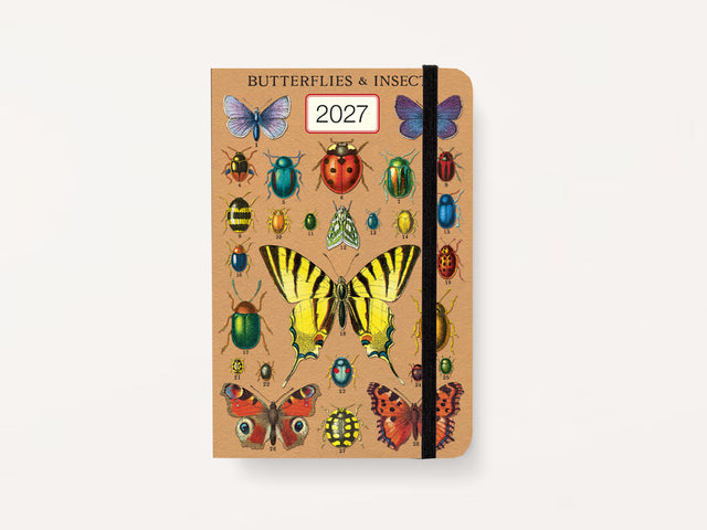 Cavallini 2027 WEEKLY PLANNER - Entomology
