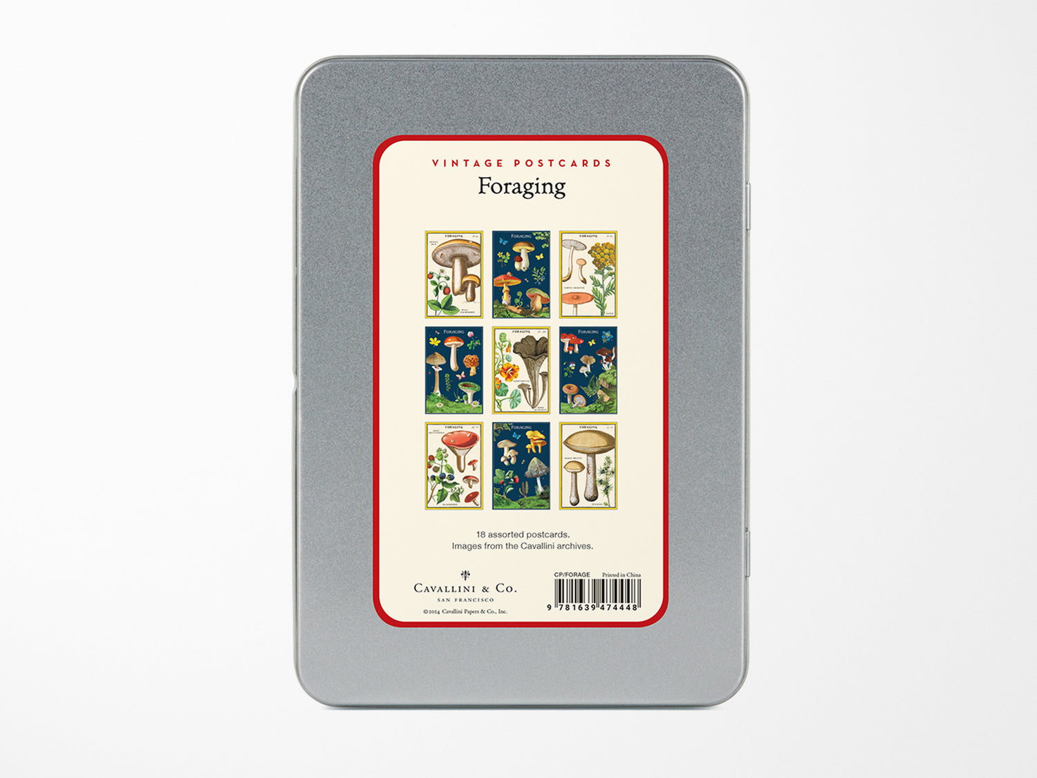 Cavallini Vintage Postcards Set - Foraging