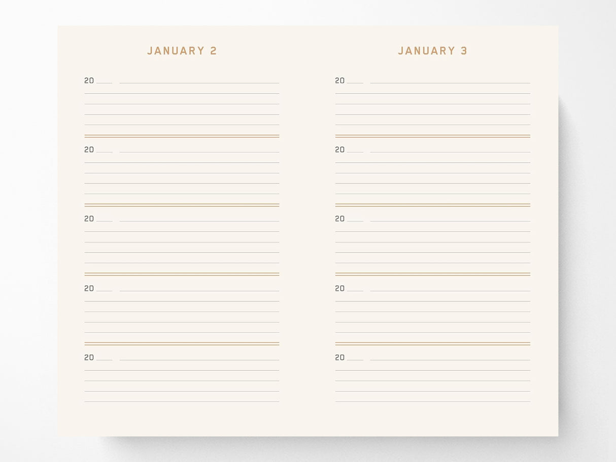 Charcoal Canvas One Line a Day A Five-Year Memory Book