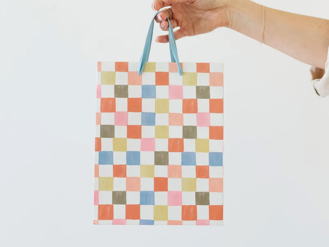 Check Gift Bag - Medium