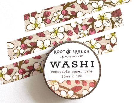 Cherry Blossom Floral Washi Tape