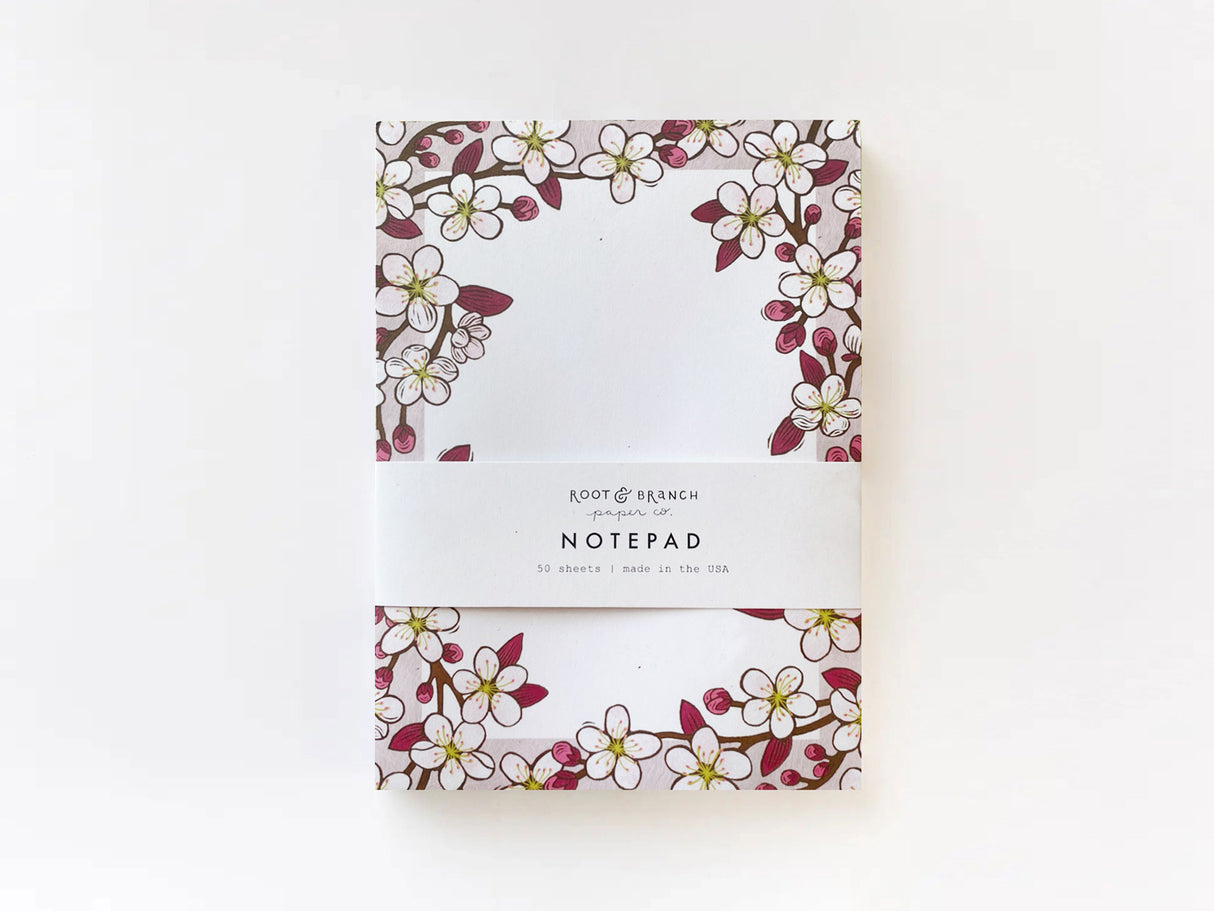 Cherry Blossom Notepad
