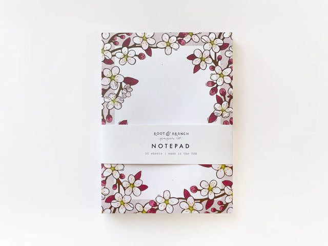 Cherry Blossom Notepad