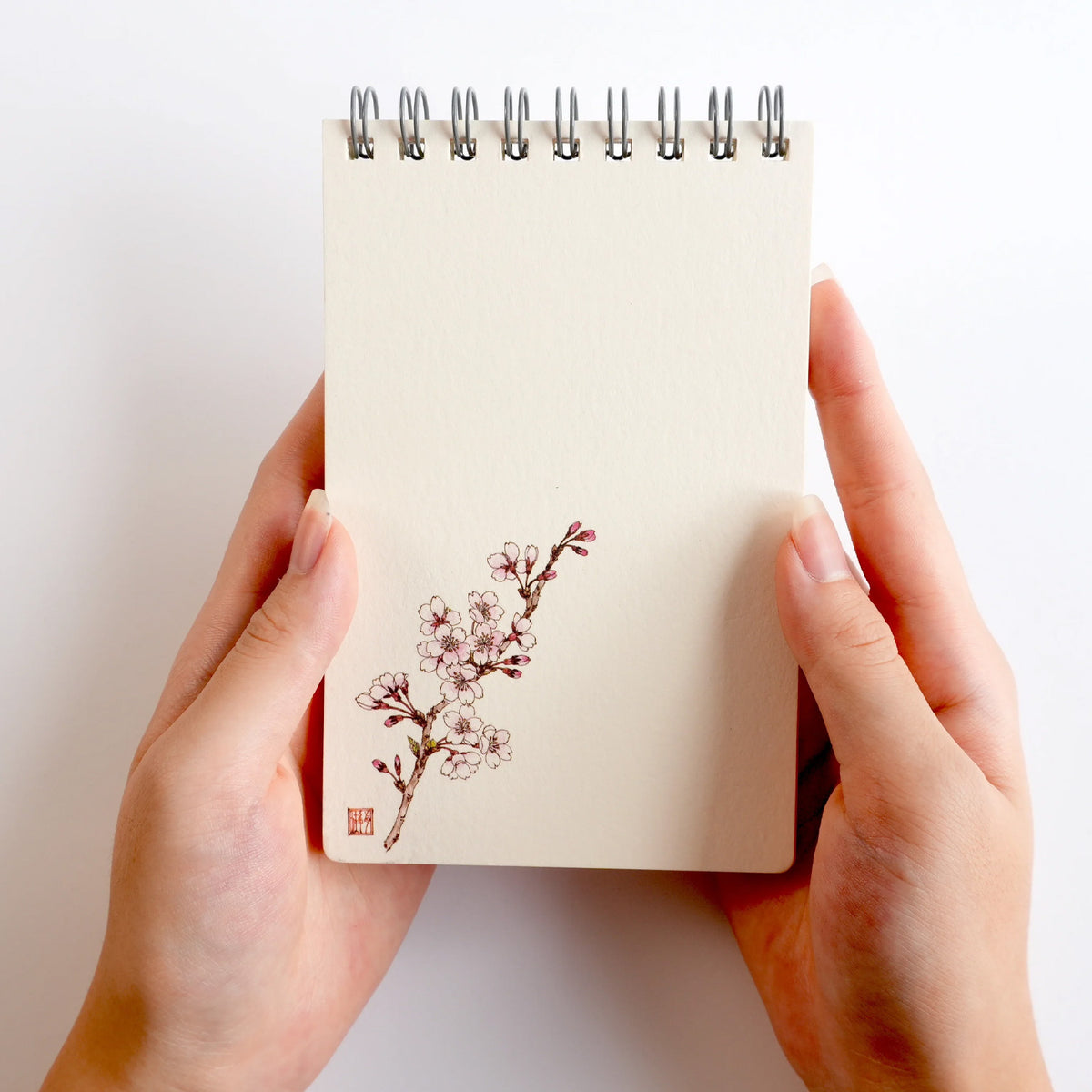 Cherry Blossom Sakura Ring Memo Pad – Jenni Bick Custom Journals