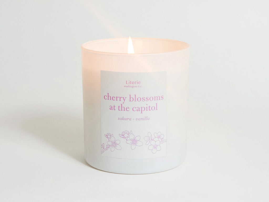 Cherry Blossoms at the Capital Scented Candle
