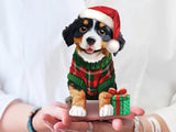 Christmas Puppy Pop Up Greeting Card Pet