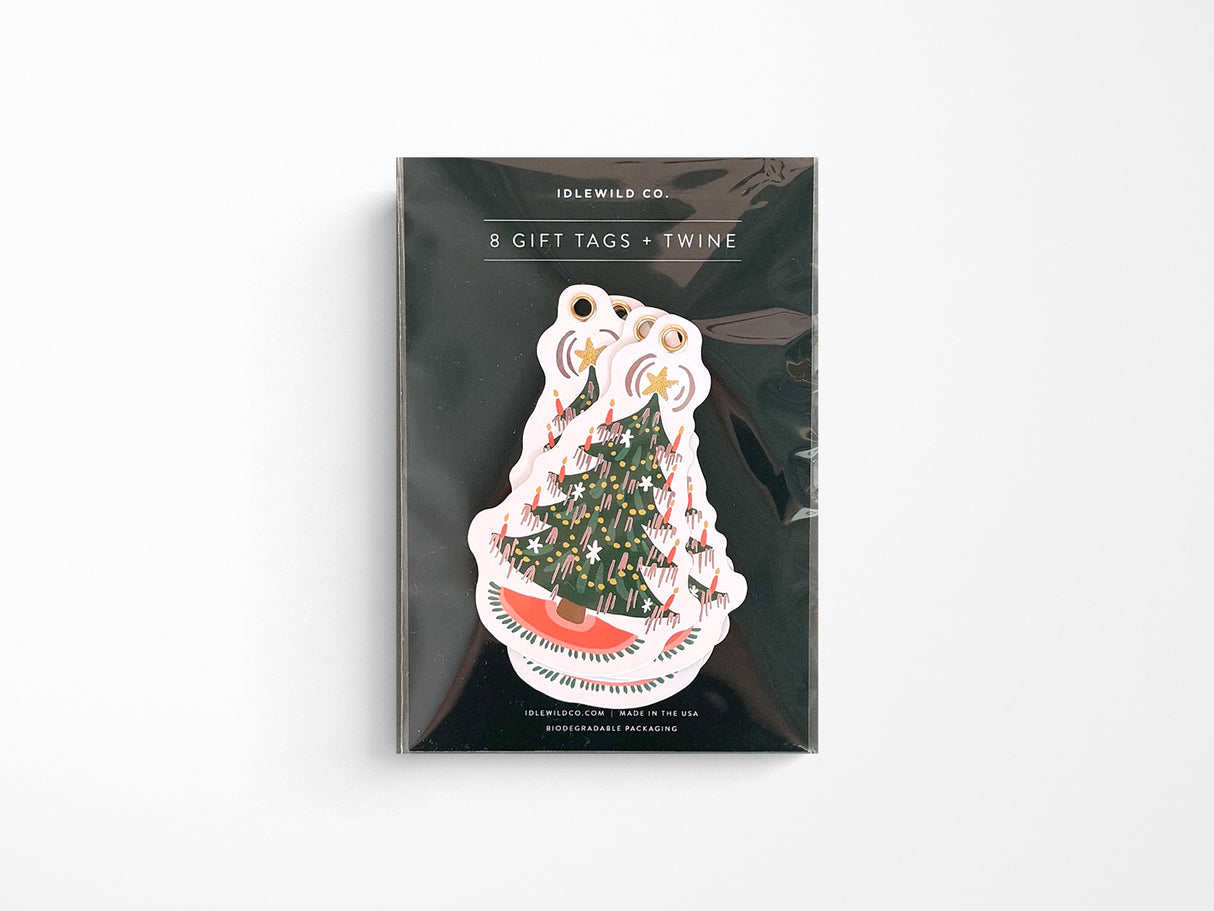Christmas Tree Diecut Gift Tags