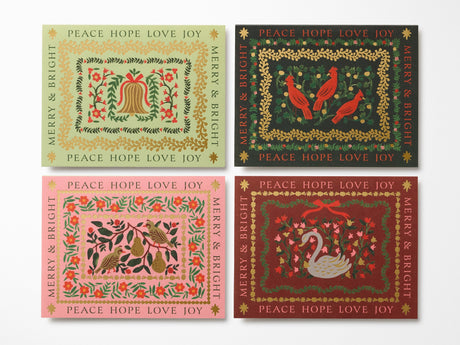 Christmastide Keepsake Card Box of 8 Assorted Designs