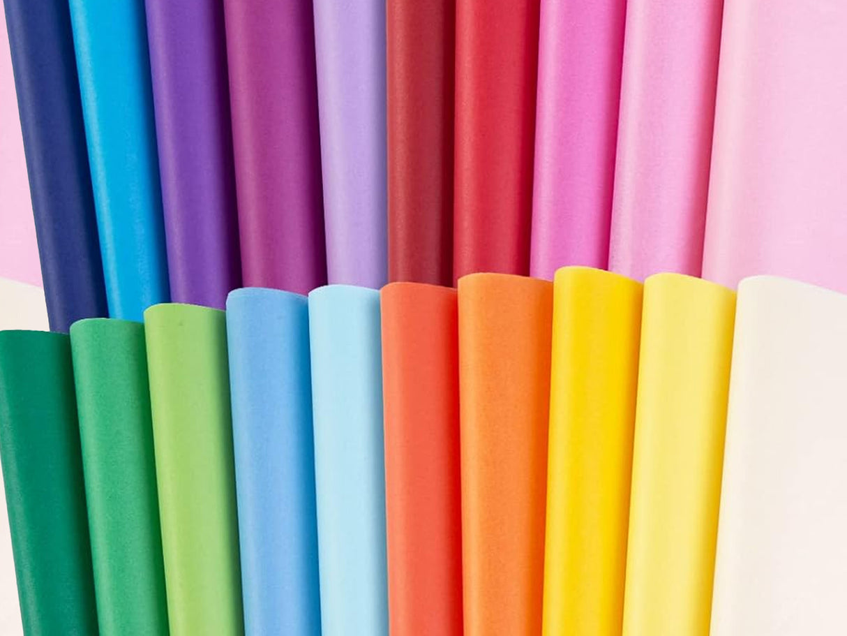 Colorful Tissue Paper Pack of 6 Sheets
