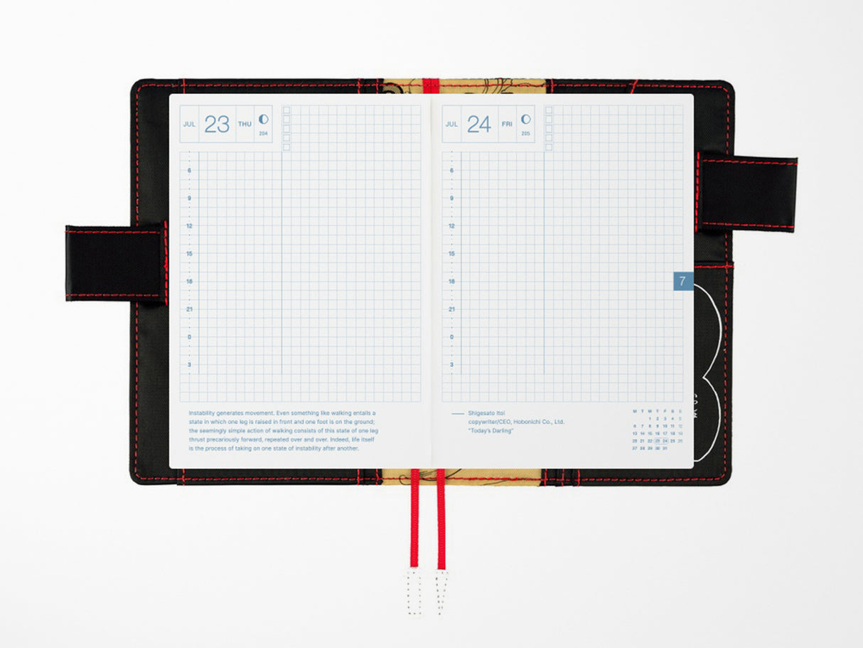 Coming in October! Hobonichi Techo A6 Original Cover + Book - ONE PIECE magazine: Straw Hat Luffy