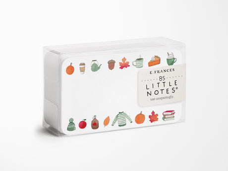 Crisp and Cozy Little Notes