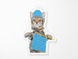 Crochet Cat Vinyl Sticker