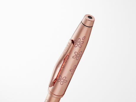 Cross Century Ballpoint Pen - Cherry Blossom Rose Gold Plated