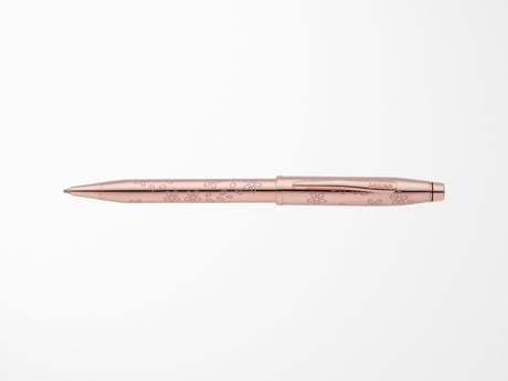 Cross Century Ballpoint Pen - Cherry Blossom Rose Gold Plated