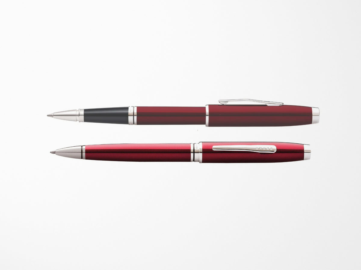 Cross Coventry Pen - Red Lacquer with Chrome