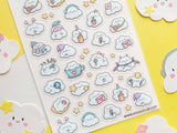Cuddly Clouds Sticker Sheet