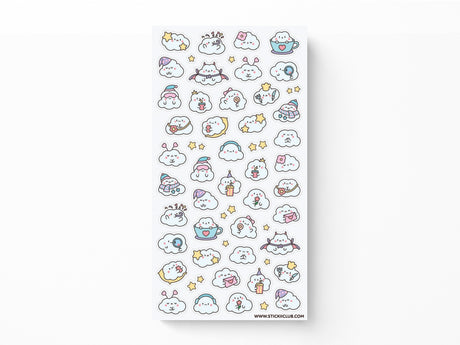 Cuddly Clouds Sticker Sheet