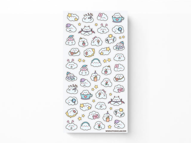 Cuddly Clouds Sticker Sheet