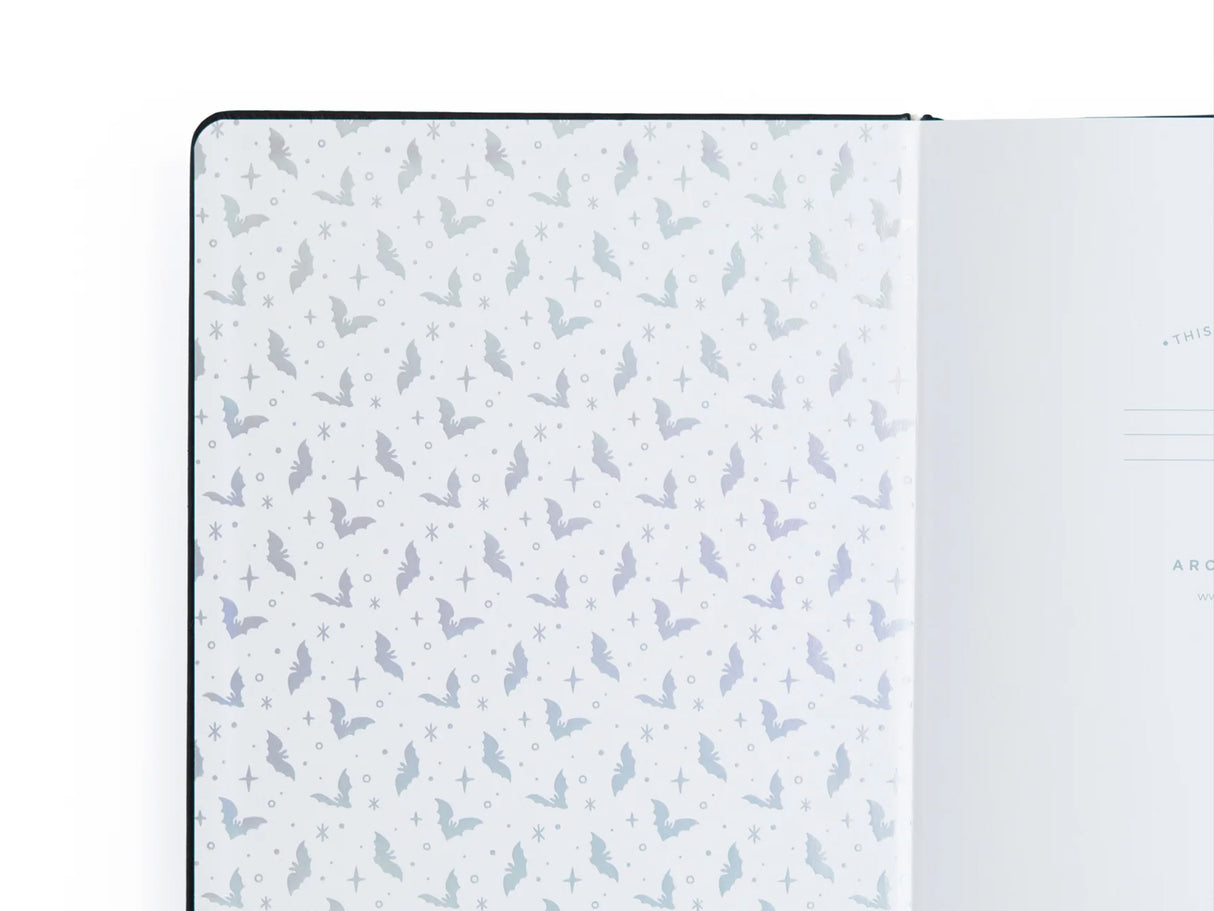 Cute Bat A5 Dot Grid Journal