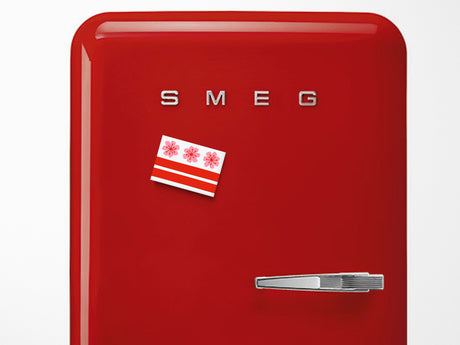 DC Cherry Blossom Flag Magnet