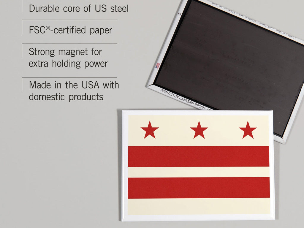 DC Flag Magnet