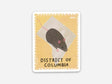 DC Rat Stamp Sized Vinyl Sticker