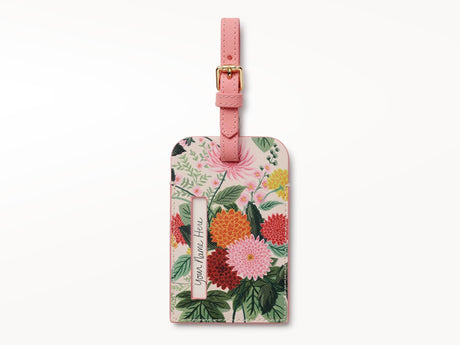 Dahlia Luggage Tag