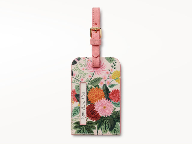 Dahlia Luggage Tag