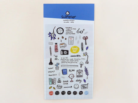 Daily Deco Sticker Sheet 1061