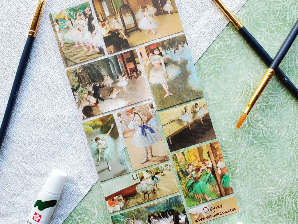 Degas' Ballerinas Sticker Sheet