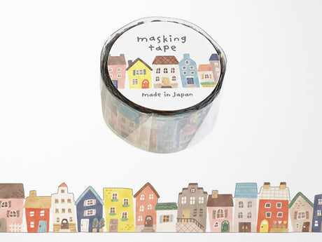 Die Cut Washi Tape - Small Town