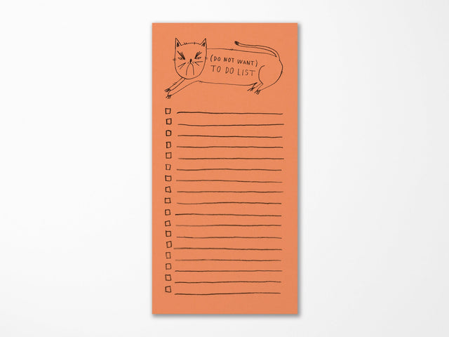 (Do Not Want) To Do List