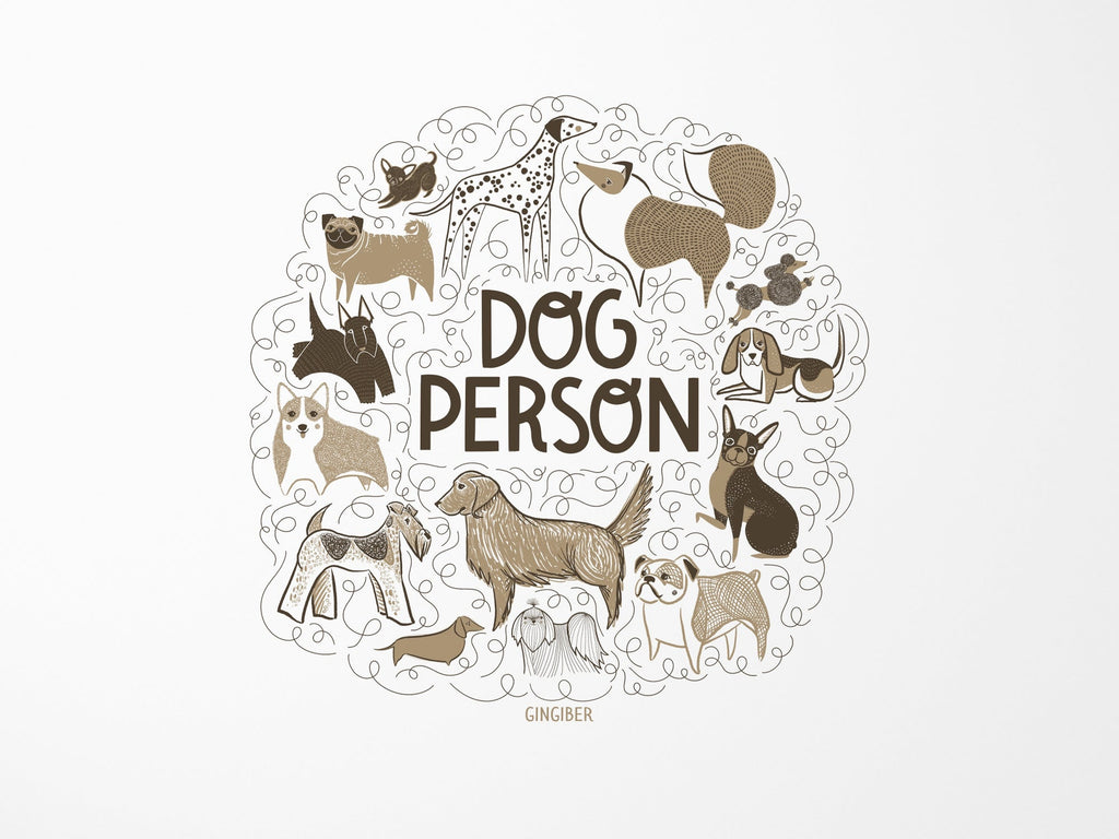 Dog Person Vinyl Sticker