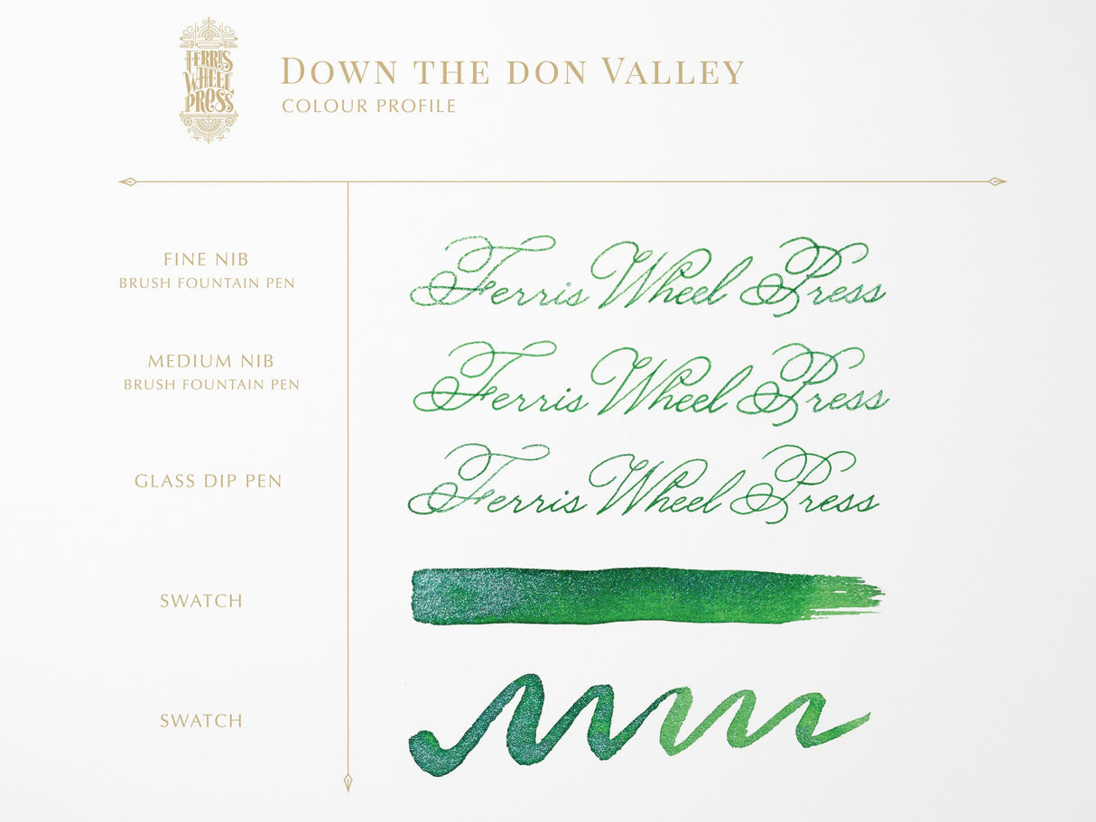 Down The Don Valley Fountain Pen Ink