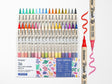 Dual Tone Brush Tip Acrylic Paint Marker Set of 36