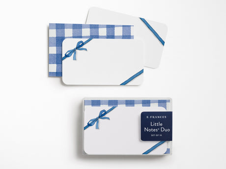 E. Frances Blue Bow Little Notes® Duo Set