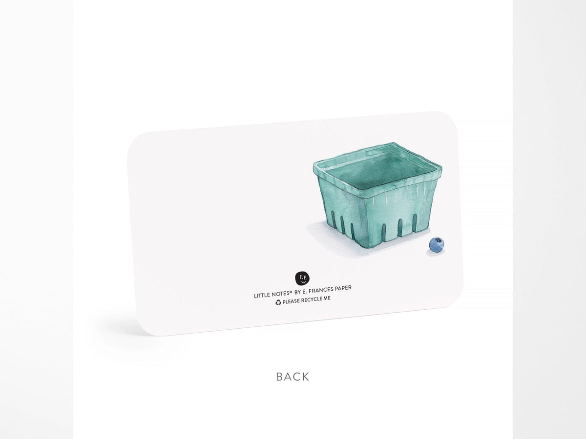 E. Frances Little Notes® - Blueberry