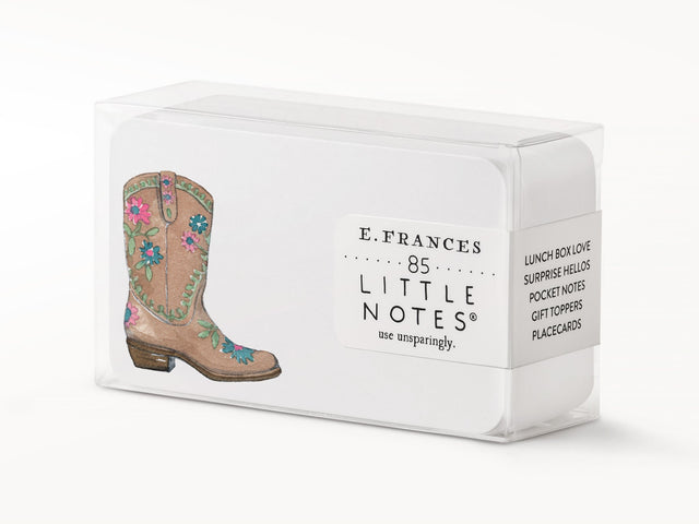 E. Frances Little Notes® - Cowboy Boot