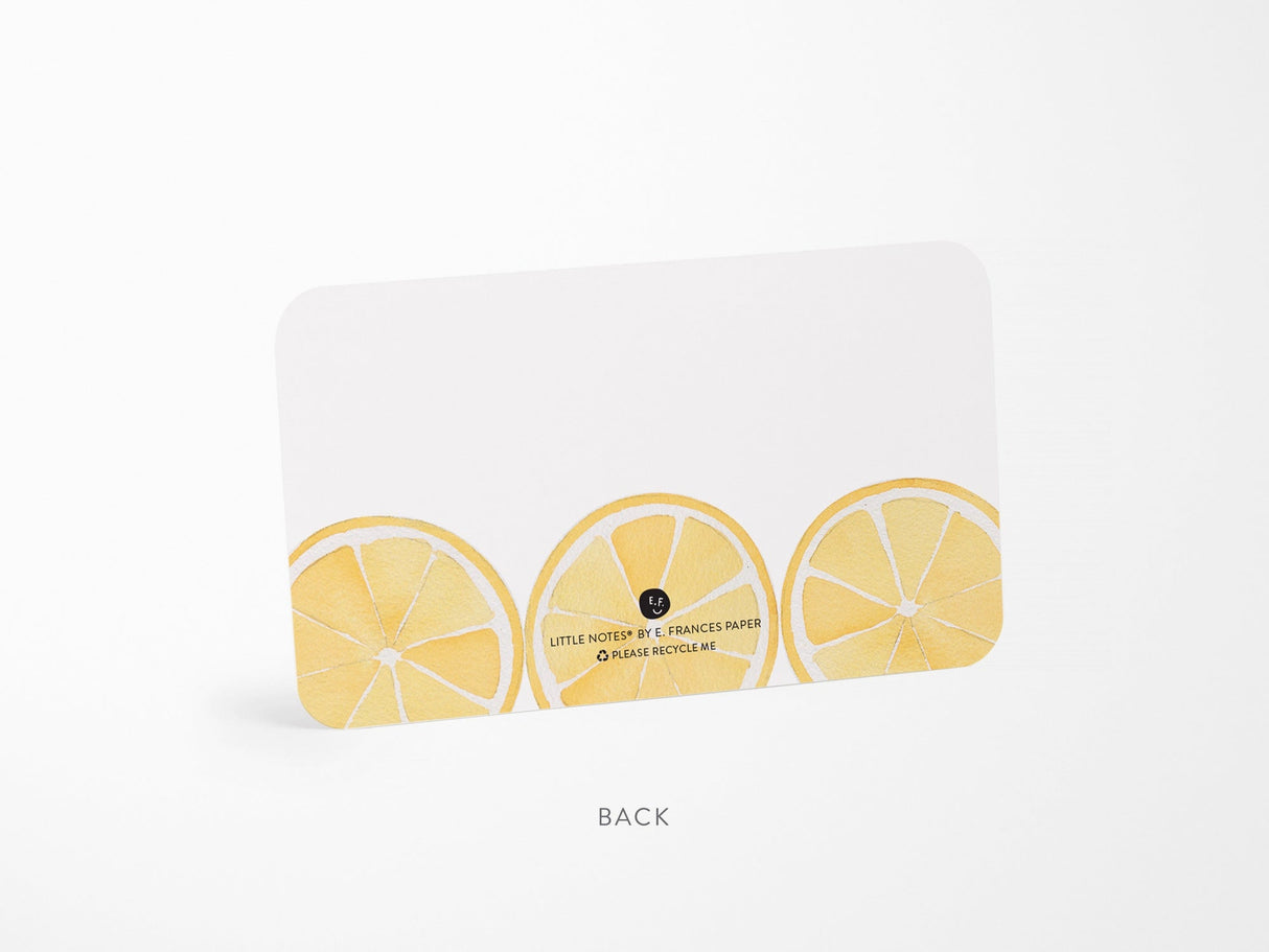 E. Frances Little Notes® - Lemon