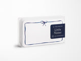 E. Frances Little Notes® - Navy Bow