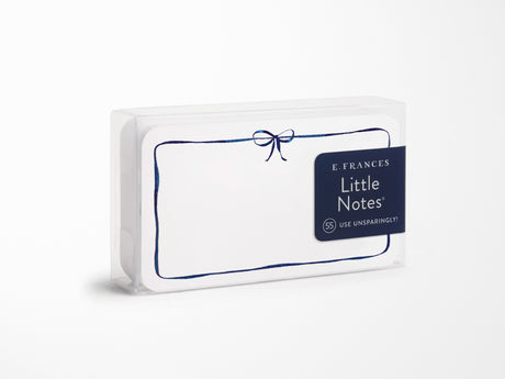 E. Frances Little Notes® - Navy Bow