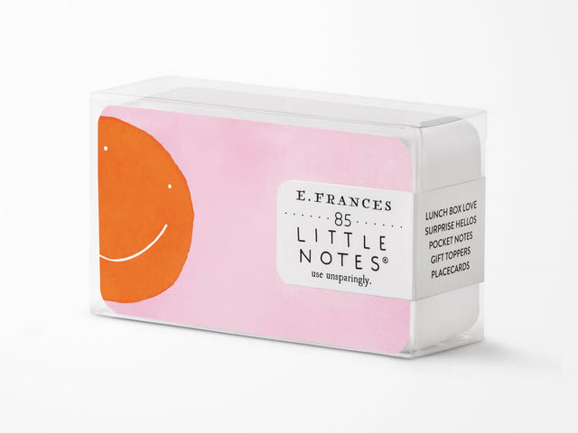 E. Frances Little Notes® - Orange Smiley