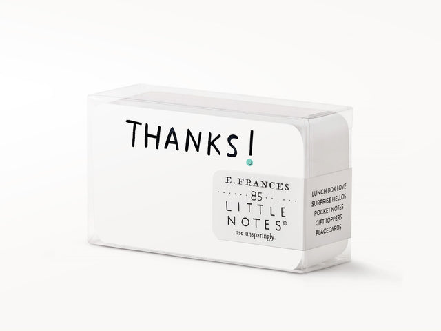 E. Frances Little Notes® - Thanks