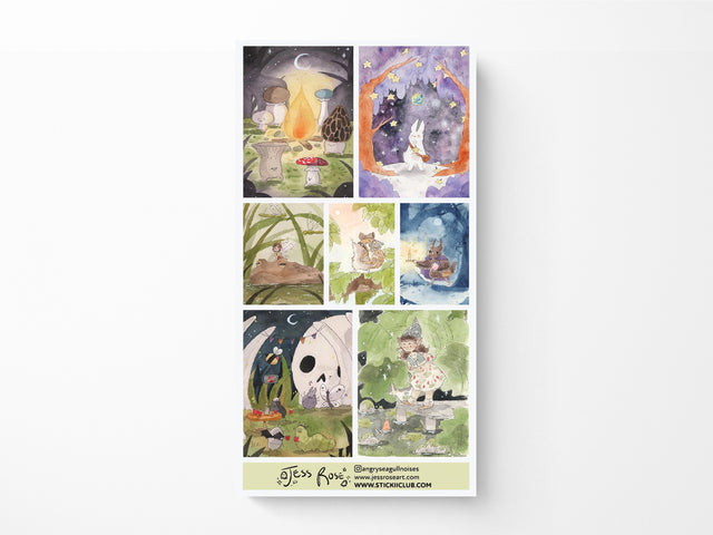 Enchanted Night Sticker Sheet