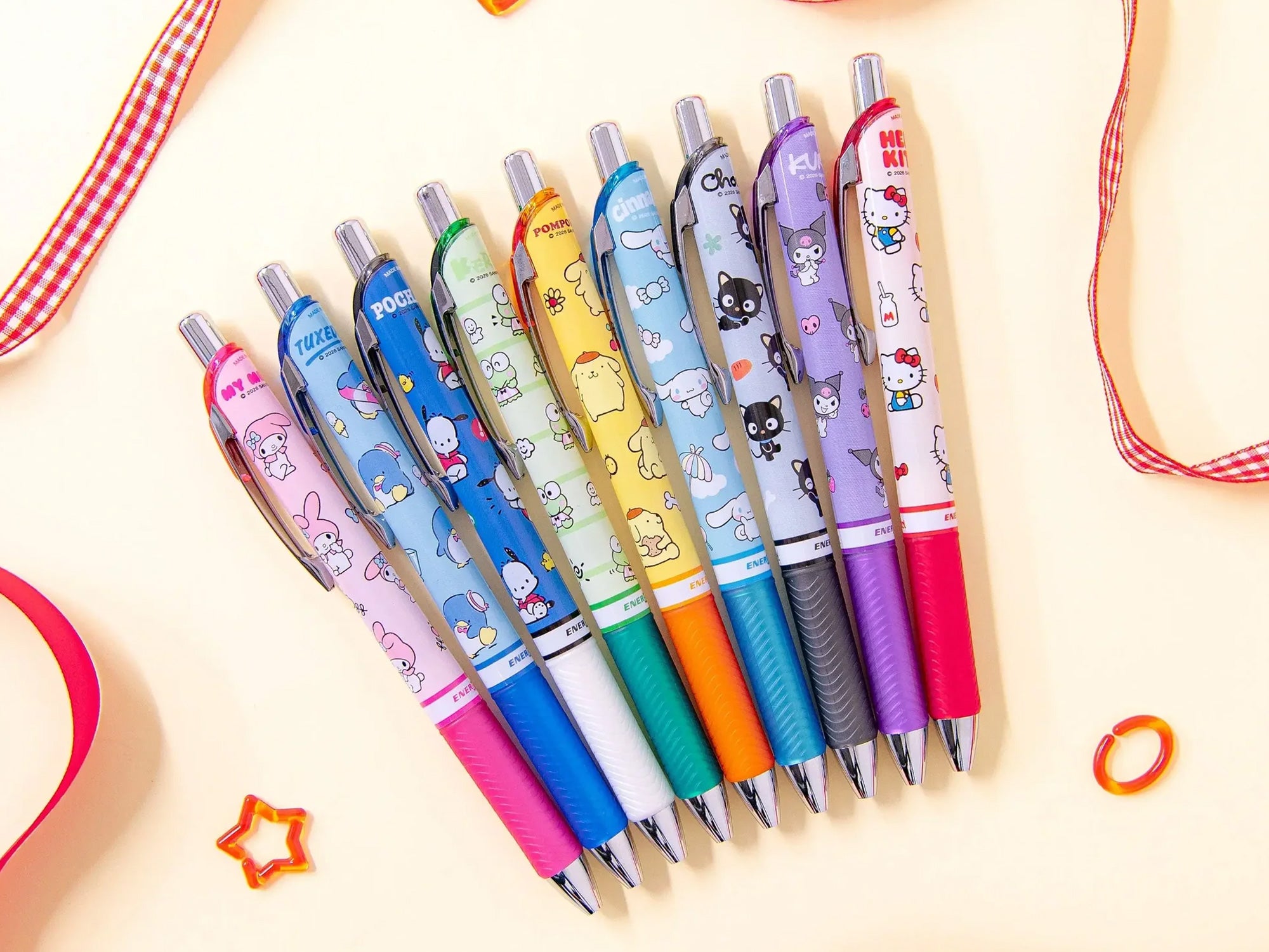 EnerGel RTX Liquid Gel Pen Hello Kitty & Friends 5 Pack – Jenni