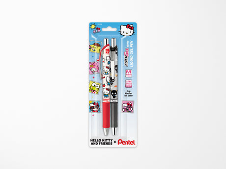 EnerGel RTX Liquid Gel Pen Hello Kitty & Friends Assorted Pairs - 2 Pack
