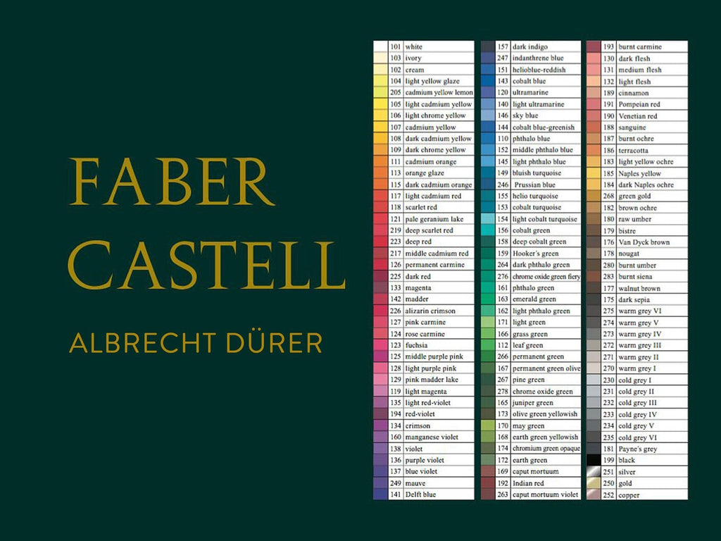 Faber Castell Albrecht Durer Watercolor Pencil