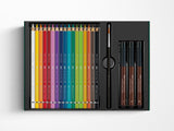 Faber-Castell Albrecht Durer Watercolor Pencils Gift Set - 17 Pencils & 3 Pitt Artist Pens