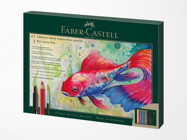 Faber-Castell Albrecht Durer Watercolor Pencils Gift Set - 17