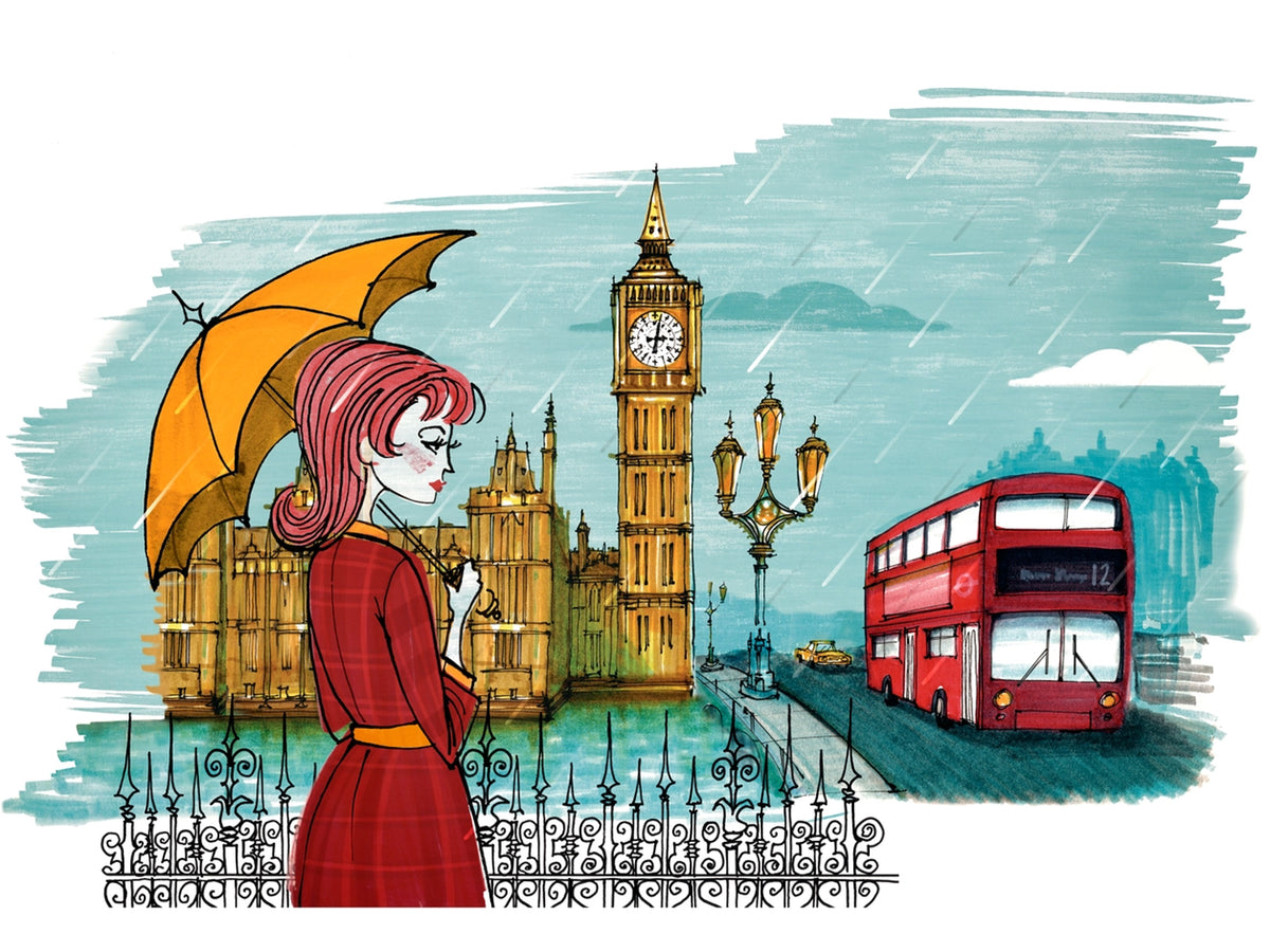 Faber-Castell Artist Pitt Pen Set - City Collection - London